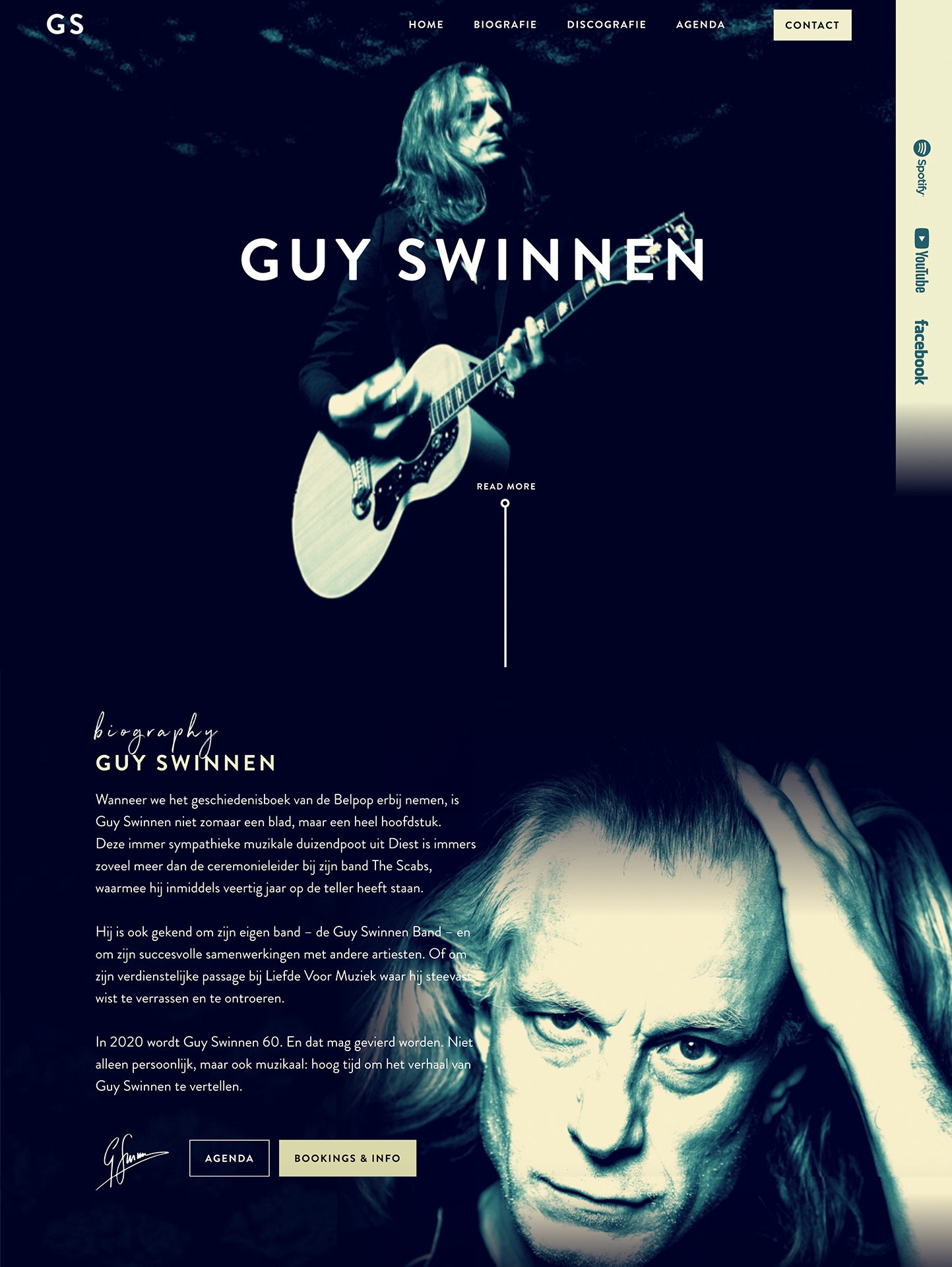 Guy Swinnen homepage