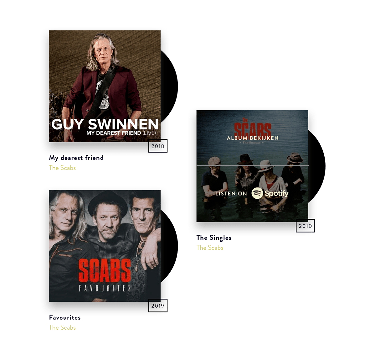 Guy Swinnen albums